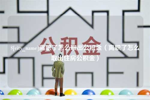 龙海离职了怎么取出公积金（离职了怎么取出住房公积金）